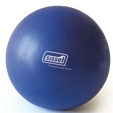 Pilates ir aerobikos kamuolys SISSEL® Pilates Soft 22 cm, mėlynas