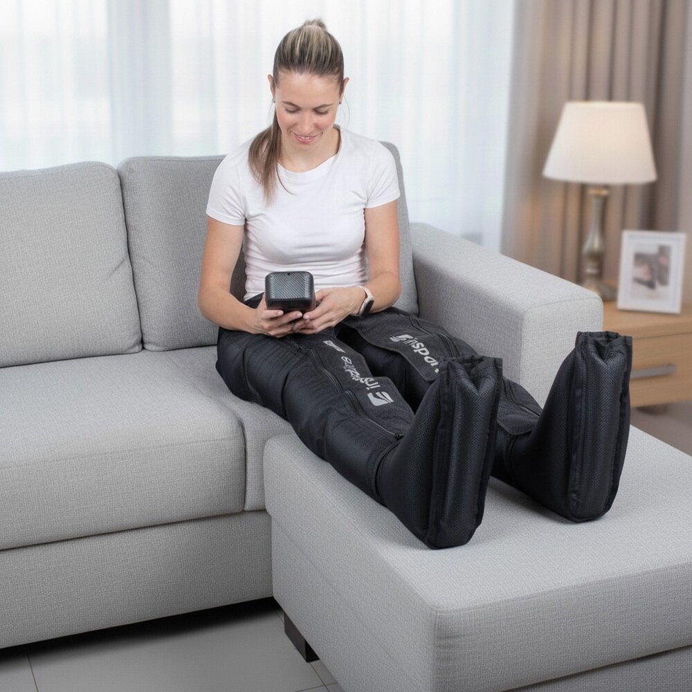 Kompresinė masažo sistema inSPORTline Compflex – 5 kamerų, XL 1