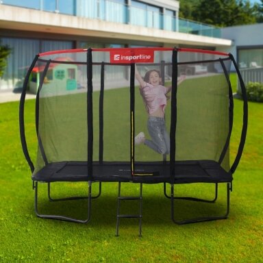 Batuto tinklas 183x274 cm (8 stovams, be stulpų) – inSPORTline QuadJump PRO Batuto tinklas 183x274 cm (8 stovams, be stulpų) – inSPORTline QuadJump PRO
