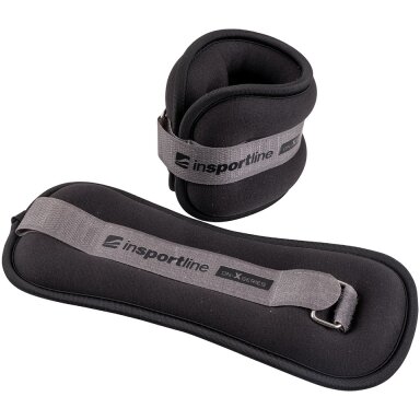 Svareliai riešams ir čiurnoms inSPORTline ON-X Neoprener, 2 × 0,5 kg