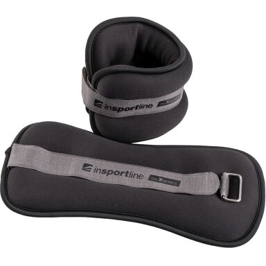 Svareliai riešams ir čiurnoms inSPORTline ON-X Neoprener, 2 × 1 kg