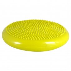 Balansinė pusiausvyros masažinė pagalvėlė inSPORTline Bumy BC100 - Dark Yellow-Green