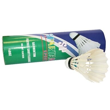 Badmintono plunksniukai Spartan Feather (12vnt.)