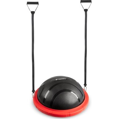 Balansinis treniruoklis su pasipriešinimo gumomis inSPORTline Dome Edge, juodas-moka Balansinis treniruoklis su pasipriešinimo gumomis inSPORTline Dome Edge, juodas-moka