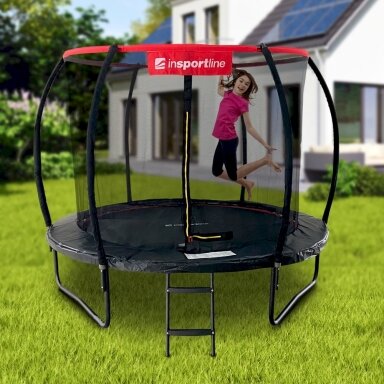Batuto spyruoklių apsauga 244 cm (juoda) – inSPORTline Flea PRO