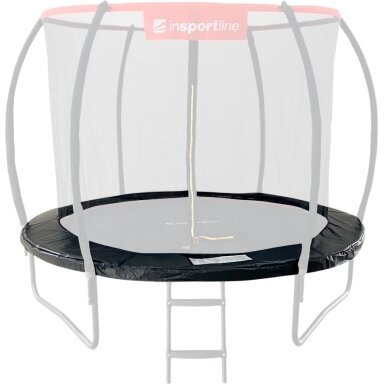 Batuto spyruoklių apsauga 305 cm (juoda) – inSPORTline Flea PRO