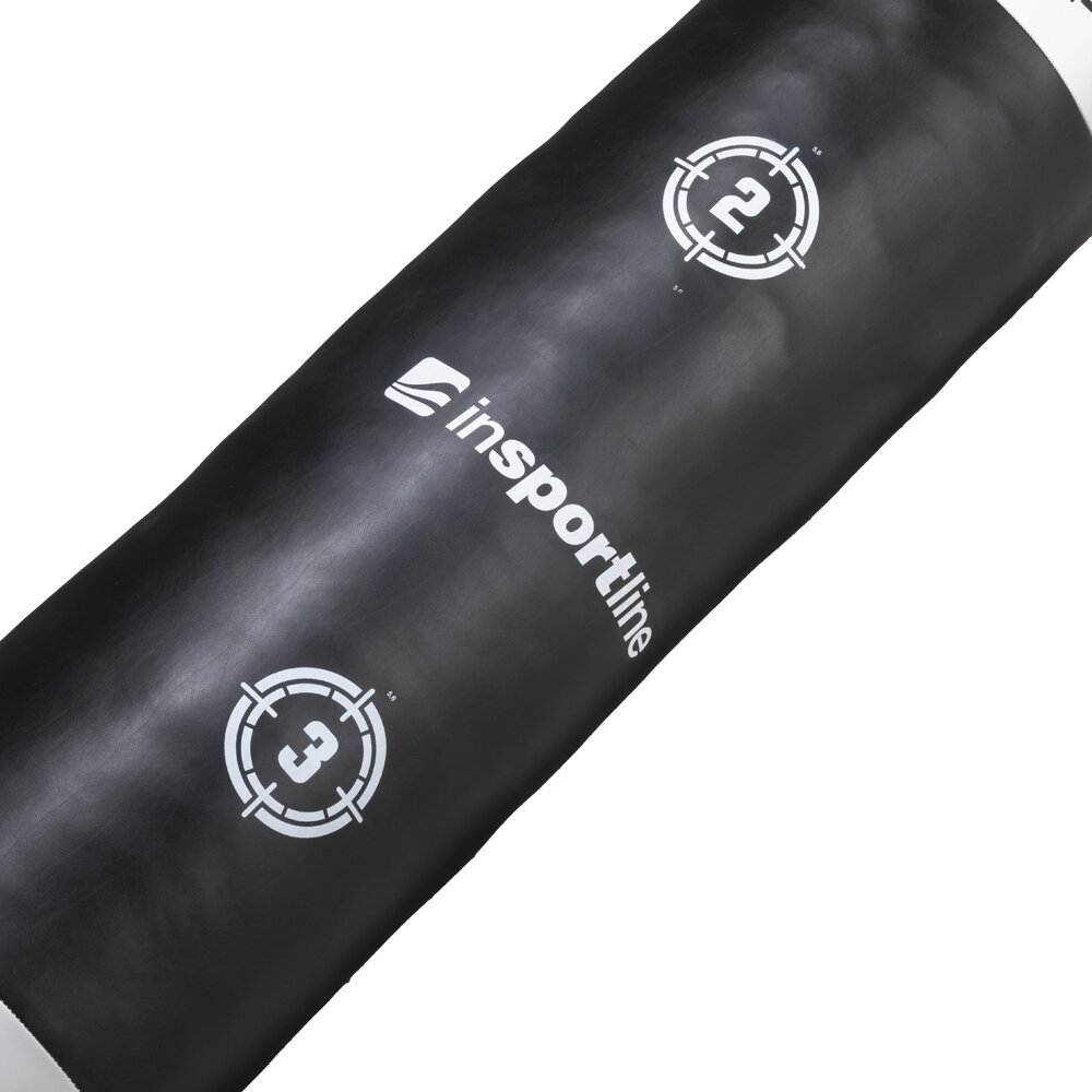 Pakabinamas bokso maišas inSPORTline Robkin 180 × 35 cm, juodai baltas 3 Pakabinamas bokso maišas inSPORTline Robkin 180 × 35 cm, juodai baltas 3
