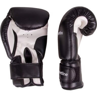 Bokso pirštinės inSPORTline Metrojack, juodos/baltos, 12 oz Bokso pirštinės inSPORTline Metrojack, juodos/baltos, 12 oz
