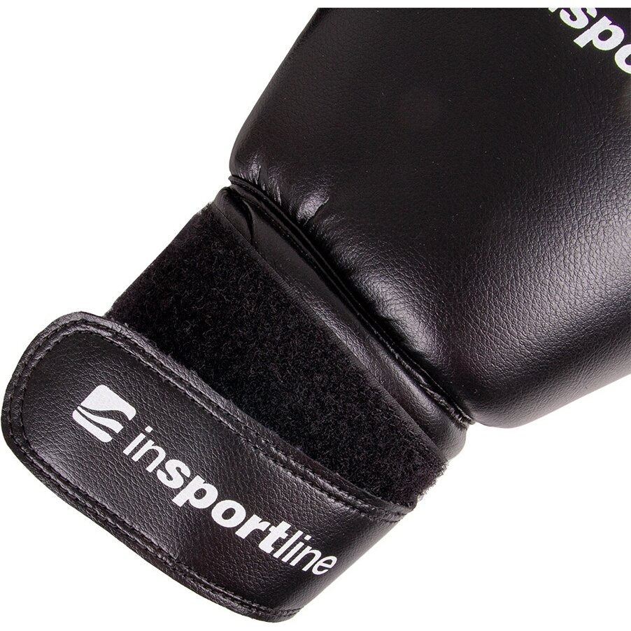 Bokso pirštinės inSPORTline Metrojack, juodos/baltos, 10 oz 2 Bokso pirštinės inSPORTline Metrojack, juodos/baltos, 10 oz 2