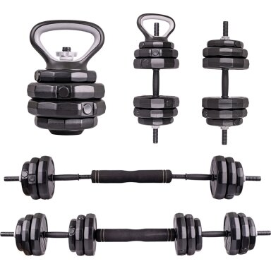 Hantelių rinkinys inSPORTline ON-X 6in1 40 kg