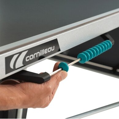 Lauko stalo teniso stalas Cornilleau 400X Sport, mėlynas 5 Lauko stalo teniso stalas Cornilleau 400X Sport, mėlynas 5