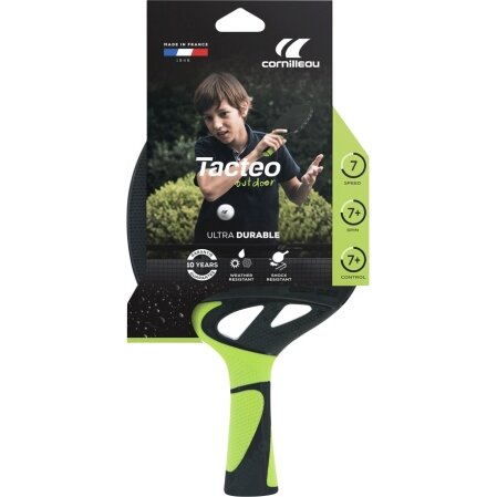Lauko stalo teniso raketė Cornilleau Tacteo 50 Lime 7 Lauko stalo teniso raketė Cornilleau Tacteo 50 Lime 7