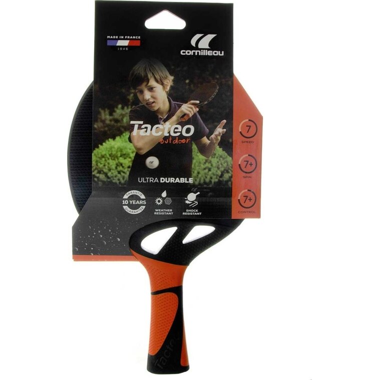 Lauko stalo teniso raketė Cornilleau Tacteo 50, Terracotta 2