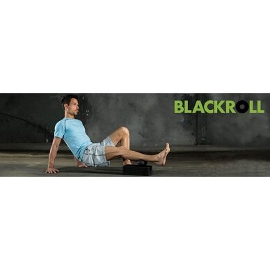 Dvigubas masažo kamuoliukas Blackroll DUOBALL, 12 cm 3