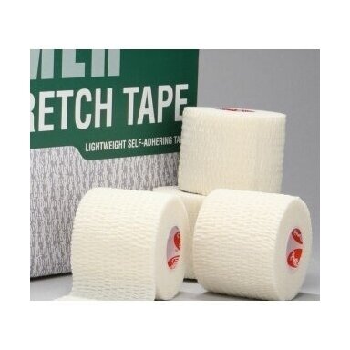 Elastinis tvarstis Thera-band Cramer Eco-Flex, baltas, 7,5 cm x 5,5 m