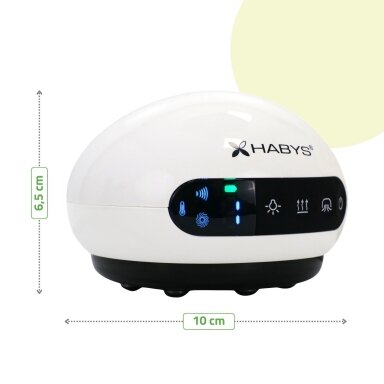 Elektrinis vakuuminis masažuoklis Habys AirBubble su taurių terapija Elektrinis vakuuminis masažuoklis Habys AirBubble su taurių terapija