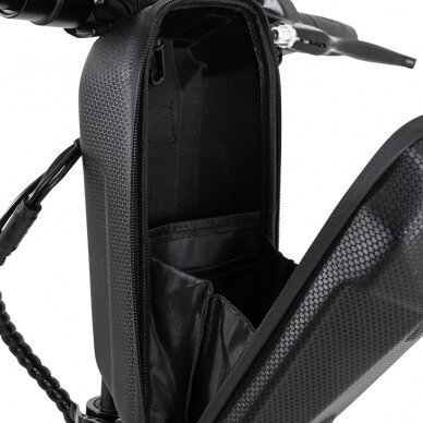 Elektrinis paspirtukas W-TEC Tendeal, su sėdyne ir krepšiu - Black 8