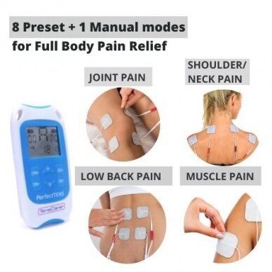 Elektrostimuliatorius Perfect TENS – Pain Relief 8