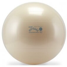 Gimnastikos kamuolys Gymins Fit-Ball 55, baltas