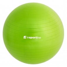 Gimnastikos kamuolys + pompa inSPORTline Top Ball 45cm - Green
