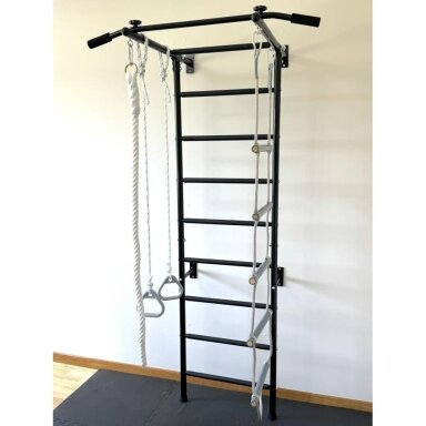 Gimnastikos sienelė vaikams RESTPRO® KID-2, juoda Gimnastikos sienelė vaikams RESTPRO® KID-2, juoda