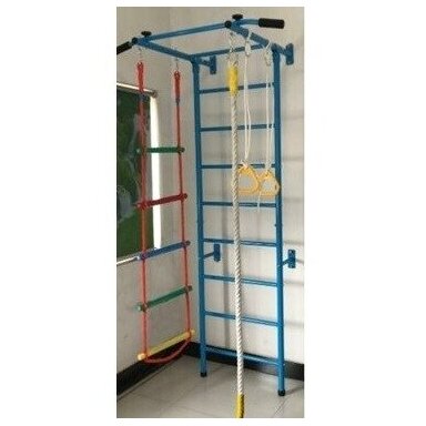 Gimnastikos sienelė vaikams, šviesiai mėlyna 223 x 108 x 87.5 cm Gimnastikos sienelė vaikams, šviesiai mėlyna 223 x 108 x 87.5 cm
