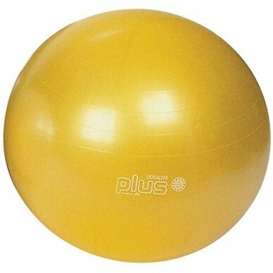 Gimnastikos kamuolys Gymnic Plus 65, geltonas