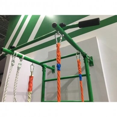 Gimnastikos sienelė vaikams, žalia, 223 x 108 x 87.5 cm 3