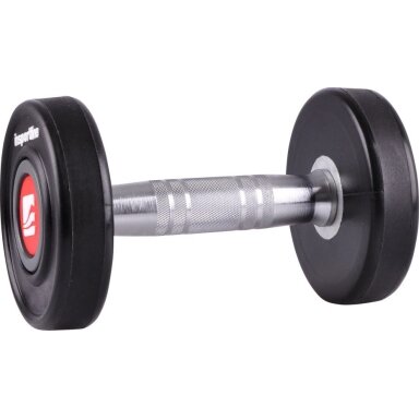 Gumuotas hantelis inSPORTline PRO 10kg