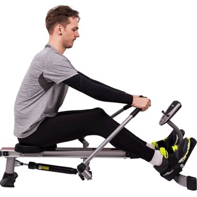 Irklavimo treniruoklis inSPORTline Power Master X – juodas Irklavimo treniruoklis inSPORTline Power Master X – juodas