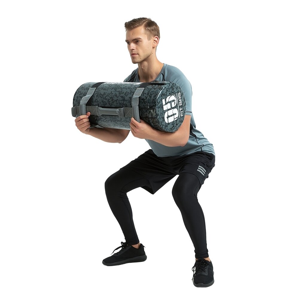 Jėgos maišas su rankenomis inSPORTline FitBag Camu 30kg 5 Jėgos maišas su rankenomis inSPORTline FitBag Camu 30kg 5