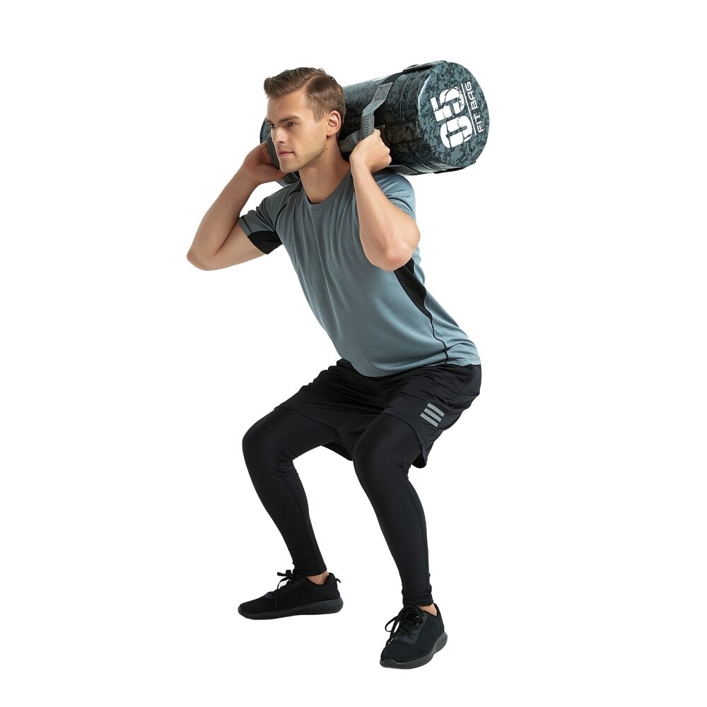 Jėgos maišas su rankenomis inSPORTline FitBag Camu 30kg 2 Jėgos maišas su rankenomis inSPORTline FitBag Camu 30kg 2