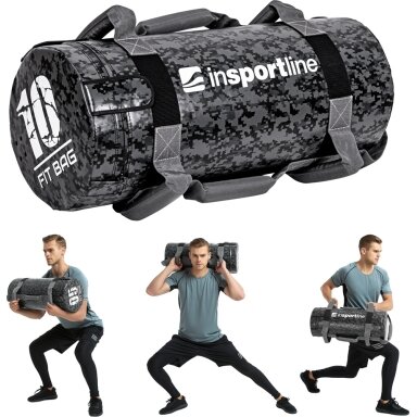 Jėgos maišas su rankenomis inSPORTline Fitbag Camu 10 kg