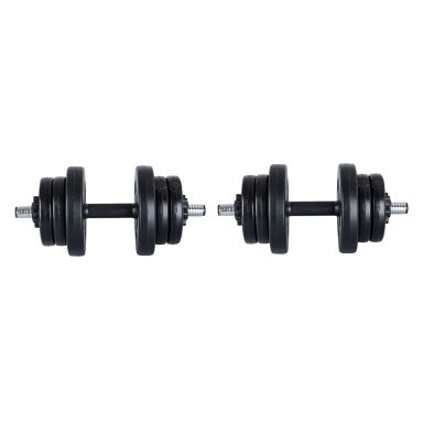 Reguliuojamų hantelių rinkinys inSPORTline DBS2181 2 × 3–10 kg