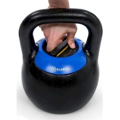 Reguliuojamo svorio ketaus gira KLARFIT Adjustabell 16–24 kg Reguliuojamo svorio ketaus gira KLARFIT Adjustabell 16–24 kg