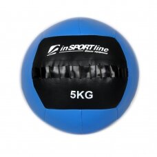 Kimštinis svorinis kamuolys inSPORTline WallBall 5 kg