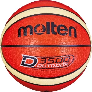 Krepšinio kamuolys MOLTEN B6D3500 Outdoor, 6 dydis