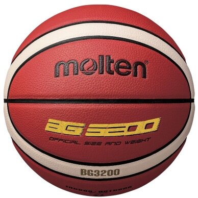 Krepšinio kamuolys MOLTEN B5G3200, 5 dydis Krepšinio kamuolys MOLTEN B5G3200, 5 dydis