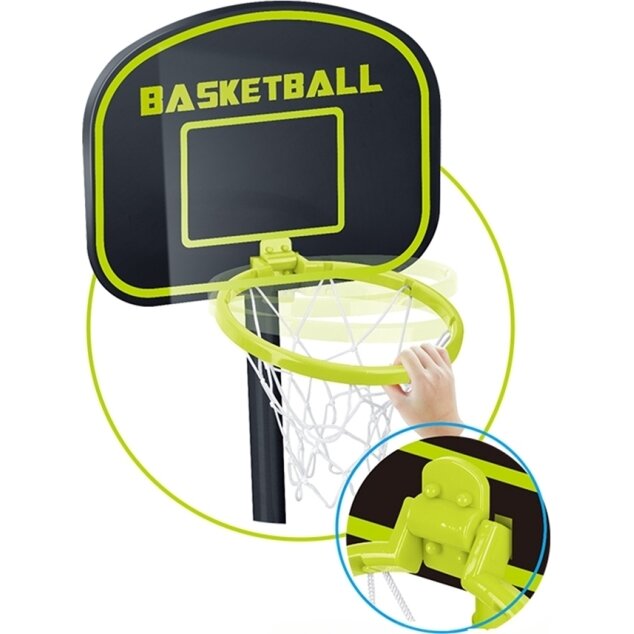 Vaikiškas krepšinio stovas inSPORTline BBS580 116–147 cm 1 Vaikiškas krepšinio stovas inSPORTline BBS580 116–147 cm 1