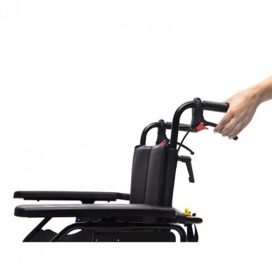 Lengvo lydinio neįgaliojo vežimėlis sunkiasvoriui LIGHTMAN COMFORT PLUS XL 6