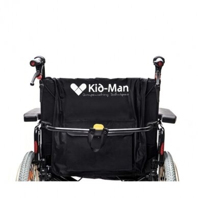 Lengvo lydinio neįgaliojo vežimėlis sunkiasvoriui LIGHTMAN COMFORT PLUS XL 7