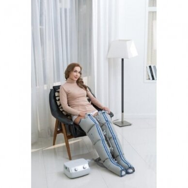 Limfodrenažinio (presoterapijos) masažo aparatas POWER Q1000 PLUS,LEG2, Dydis L 1