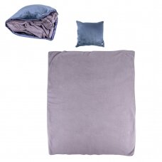 Masažinė pagalvėlė ir antklodė inSPORTline Trawel - Dark Blue