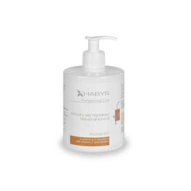 Masažo aliejus HABYS Natural Almond – migdolų aliejaus pagrindu, 450 ml Masažo aliejus HABYS Natural Almond – migdolų aliejaus pagrindu, 450 ml