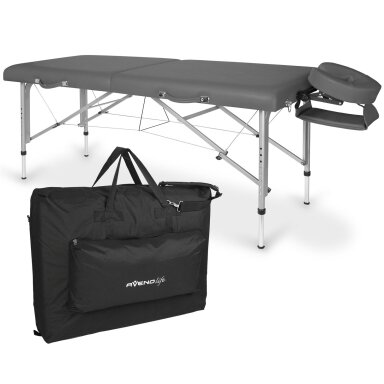 Sulankstomas masažo stalas AVENO LIFE Altus 71 Soft Touch – aliumininis, 2 spalvos Sulankstomas masažo stalas AVENO LIFE Altus 71 Soft Touch – aliumininis, 2 spalvos