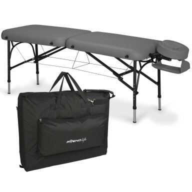 Sulankstomas masažo stalas AVENO LIFE Luna Light 60 Soft Touch – aliumininis, 10 kg, 2 spalvos Sulankstomas masažo stalas AVENO LIFE Luna Light 60 Soft Touch – aliumininis, 10 kg, 2 spalvos