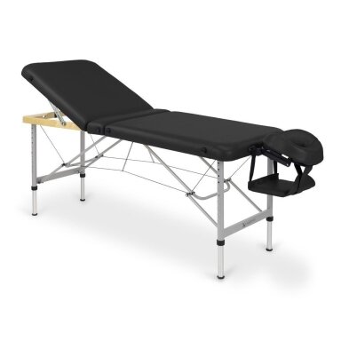 Sulankstomas masažo stalas HABYS Aero Plus Alu 60 Vinyl Flex – aliumininis, 3 dalių, reguliuojamas Sulankstomas masažo stalas HABYS Aero Plus Alu 60 Vinyl Flex – aliumininis, 3 dalių, reguliuojamas