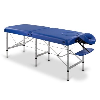 Sulankstomas masažo stalas HABYS Medmal Alu 70 Comfort Vinyl Flex – aliumininis, su veido anga, 450 kg Sulankstomas masažo stalas HABYS Medmal Alu 70 Comfort Vinyl Flex – aliumininis, su veido anga, 450 kg
