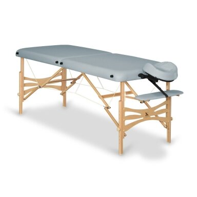 Sulankstomas masažo stalas HABYS Panda Light Wood 70 Vinyl Flex – medinis, 2 dalių, 5 spalvos Sulankstomas masažo stalas HABYS Panda Light Wood 70 Vinyl Flex – medinis, 2 dalių, 5 spalvos