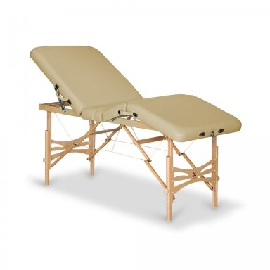 Sulankstomas masažo stalas HABYS Xena Light Wood 70 Vinyl Flex – medinis, 5 dalių, reguliuojamas Sulankstomas masažo stalas HABYS Xena Light Wood 70 Vinyl Flex – medinis, 5 dalių, reguliuojamas